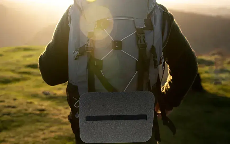 Килимок-сидіння Poputchik туристичне 350x265x35 мм М сірий (16-071-IS) - фото 5