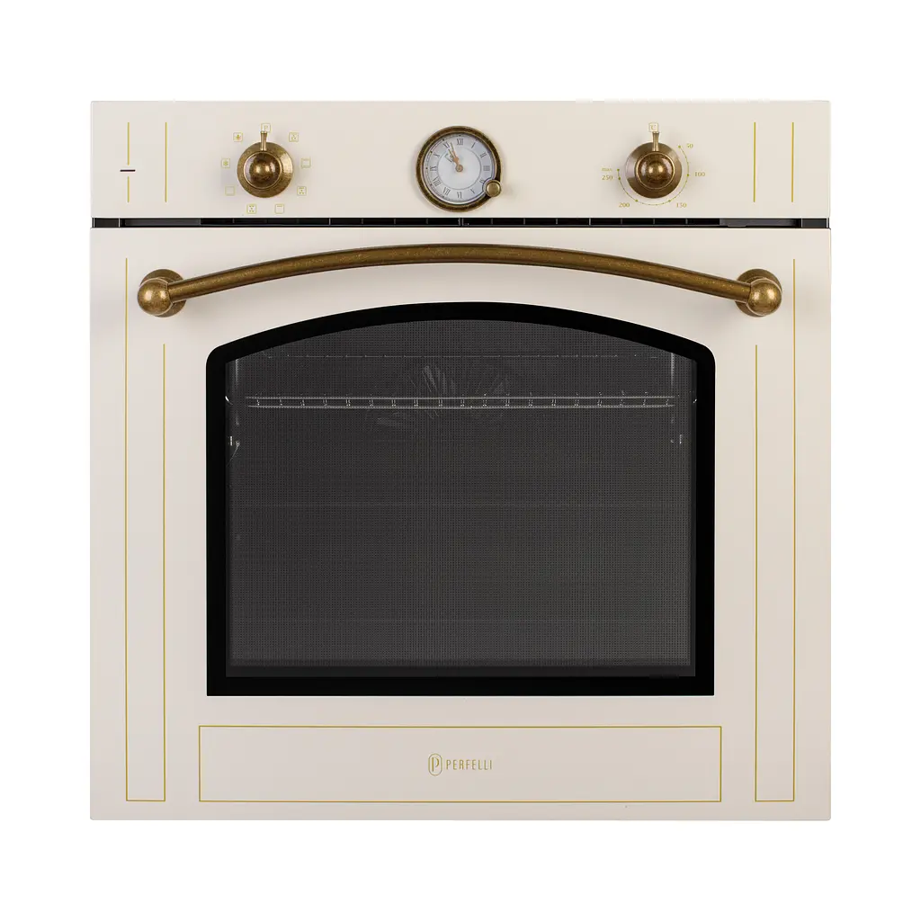 Духовой шкаф электрический PERFELLI RETRO 6A8N BEIGE - фото 10