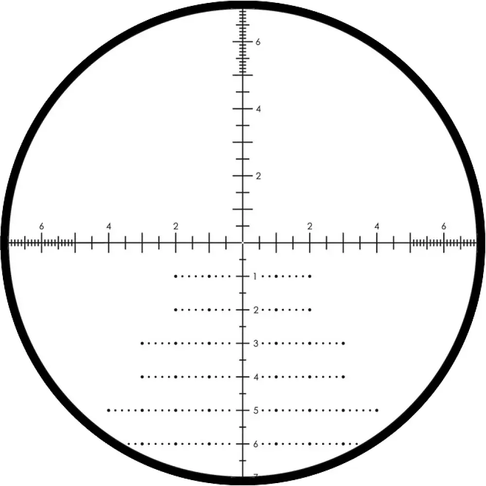Приціл оптичний Vortex Diamondback Tactical 6-24х50 FFP сітка EBR-2C MRAD - фото 7