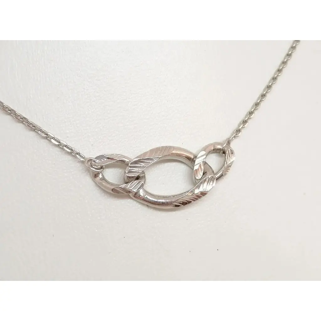 Серебряное колье Qvaliz. 908-PL130 - фото 2