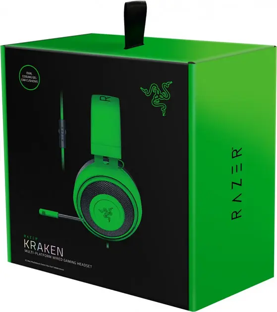 Гарнитура Razer Kraken 3.5 мм Green (RZ04-02830200-R3M1) - фото 7