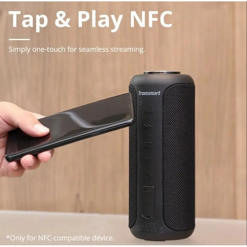 Портативная Bluetooth колонка Tronsmart Element T6 Plus Upgreded Edition Black - фото 8