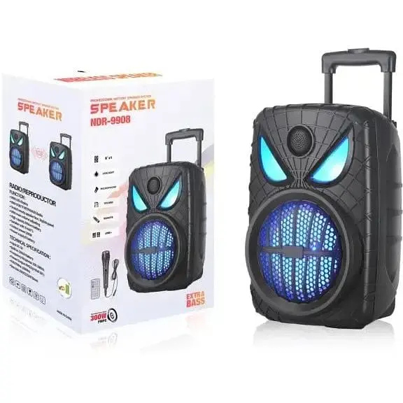 Акустична система XPRO GZ-9908 Bluetooth RGB мікрофон караоке TF USB MP3 (MER-15673_1923) - фото 5