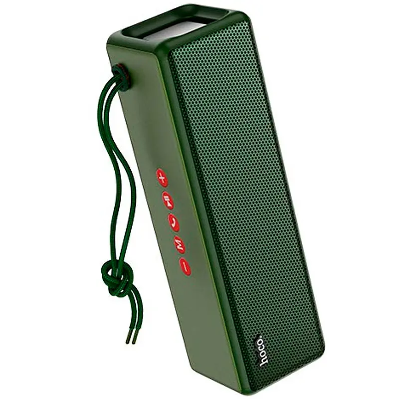 Бездротова Bluetooth-колонка з функцією TWS Hoco HC3 Dark Green - фото 2