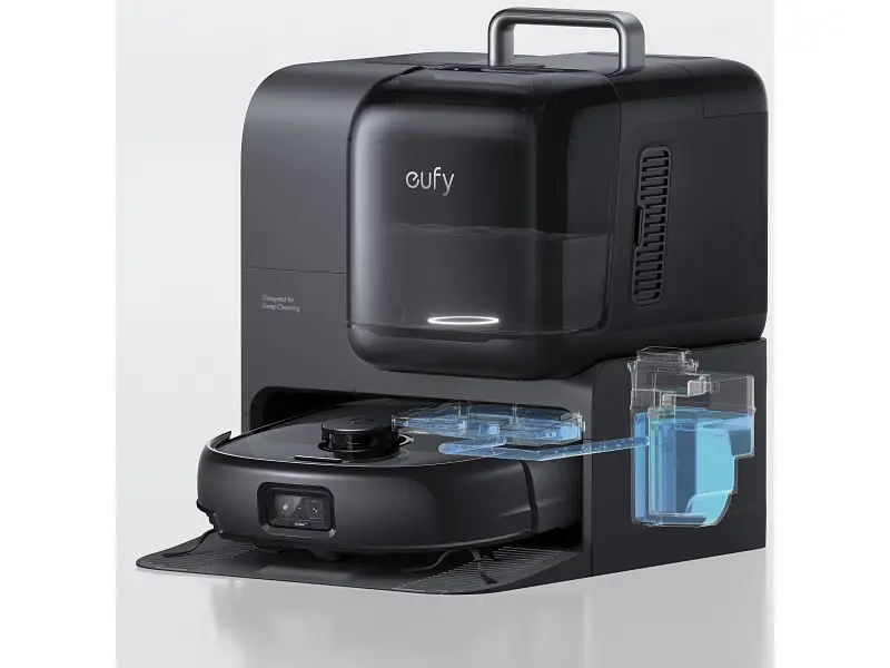 Робот-пилосос з вологим прибиранням EUFY Omni E28 Black (T2352G11) - фото 2