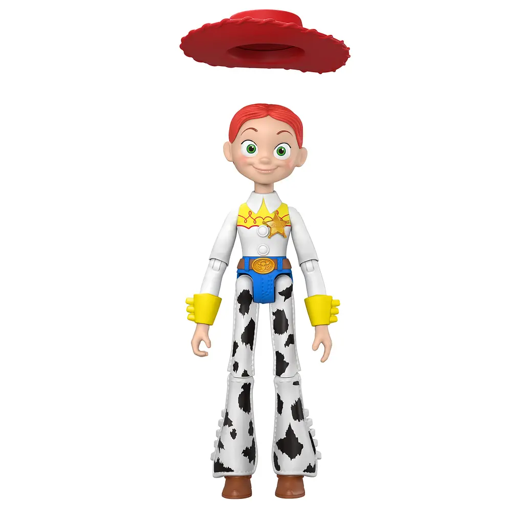 Базовая фигурка Джесси со значком шерифа из м/ф Toy Story История игрушек 5 (JKV16) - фото 5