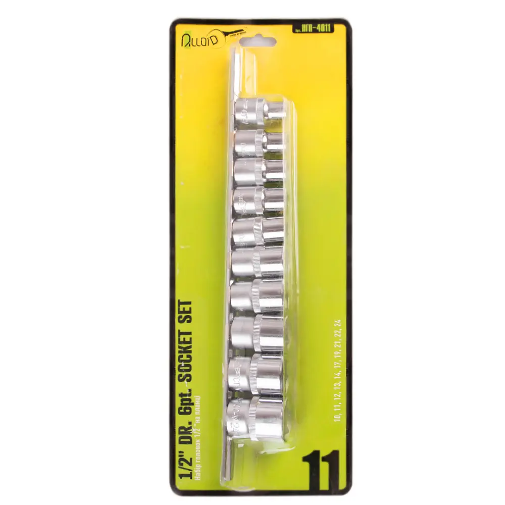 Набір торцевих головок Alloid 1/2"DR 10-24 мм (НГП-4011) - фото 3