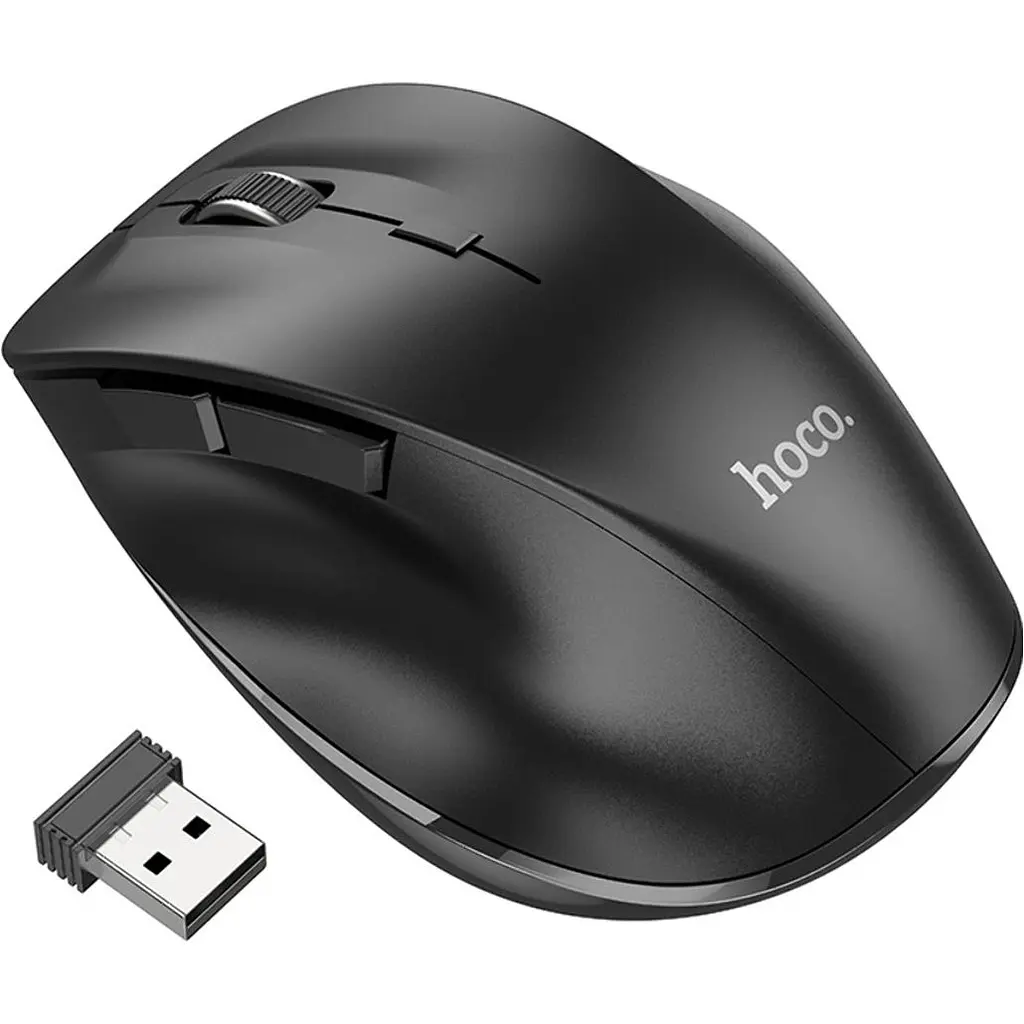 Миша Hoco GM24 Business Black [136147] - фото 4