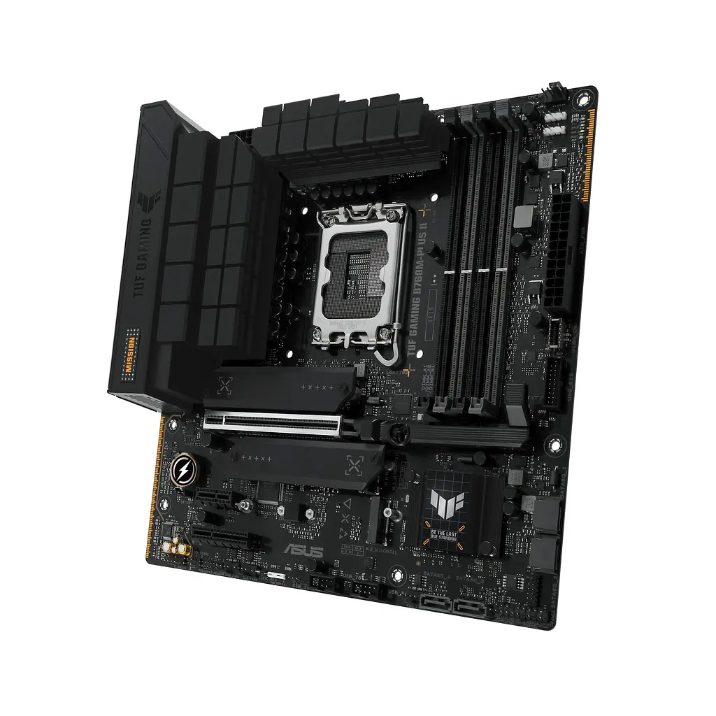 Материнская плата TUF GAMING B760M-PLUS II s1700 B760 4xDDR5 M.2 HDMI DP mATX Asus teh0019016 - фото 5