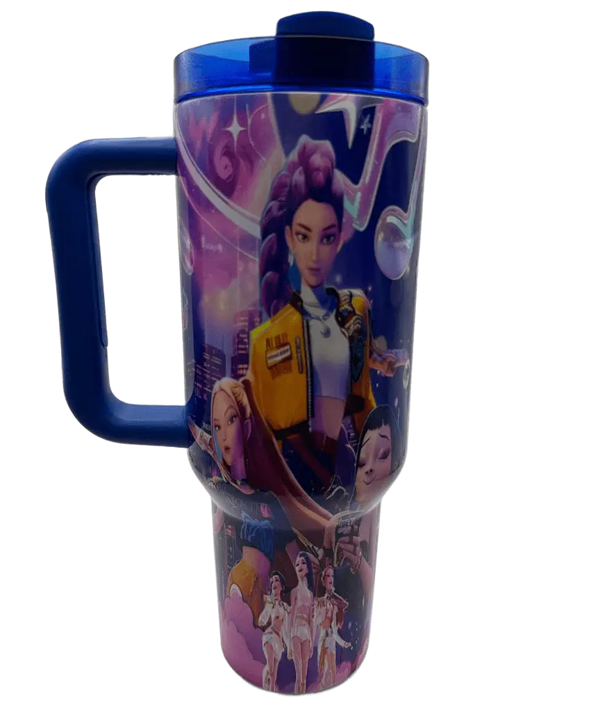 Термос термочашка Stanley Quencher H2.0 Tumbler Світиться у темряві 1,18 л Huntr/X World Tour Edition KT7001986 - фото 7
