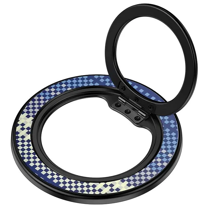 Магнітне кільце-тримач Magnetic Ring Holder Blue-Yellow Epik teh0029690 - фото 2