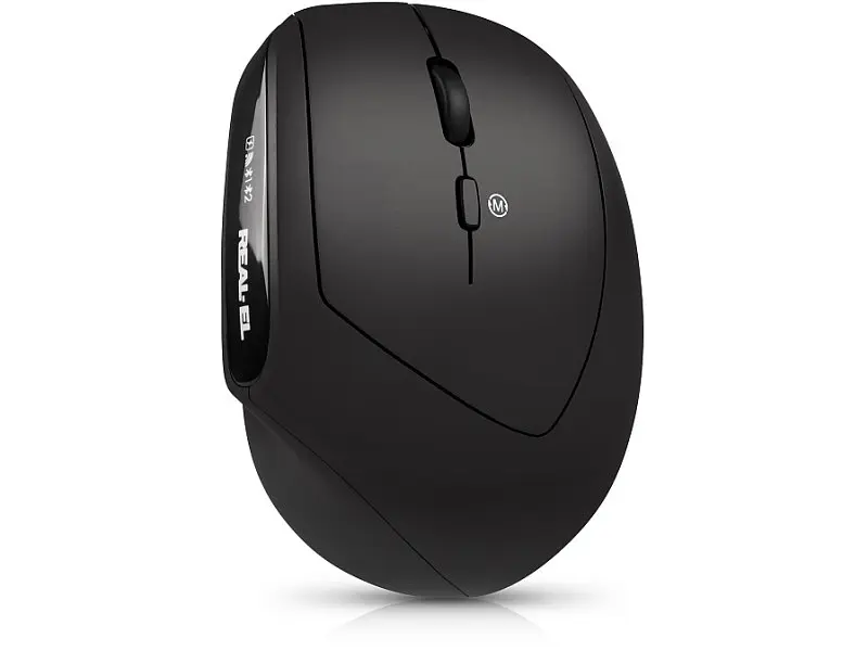 Миша REAL-EL RM-490W Black (EL123200058) - фото 6