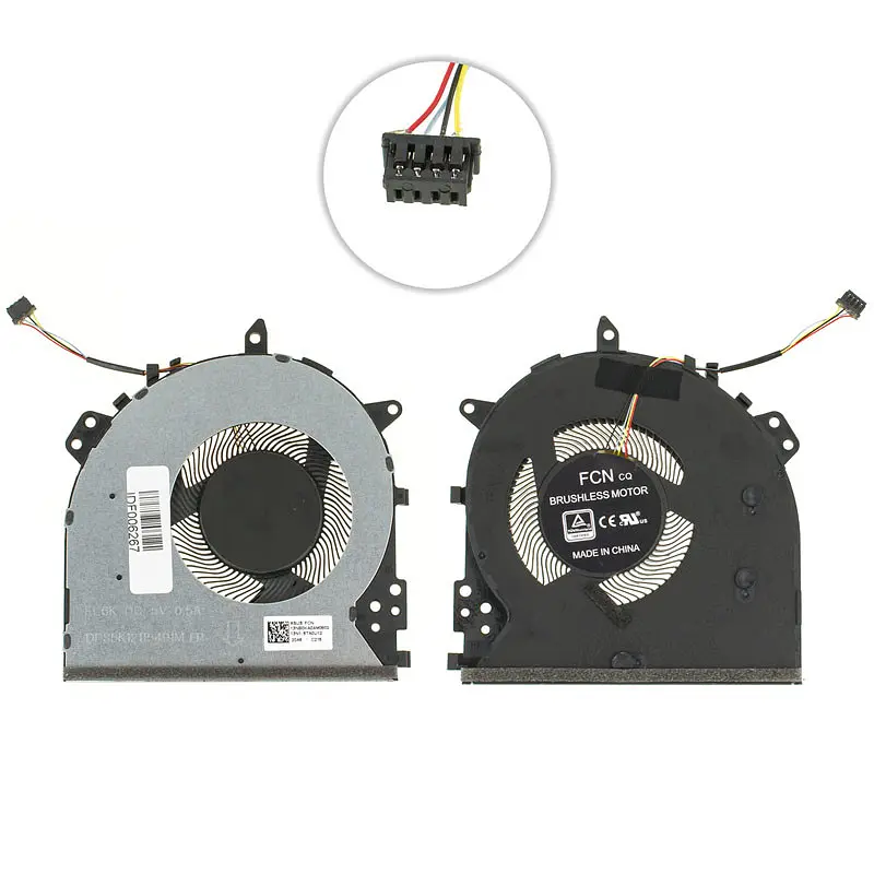 Вентилятор для ноутбука ASUS X512U F512U A512U F512DA X412DA (13NB0KA0AM0802 13N1-6TA0U12) (Кулер)