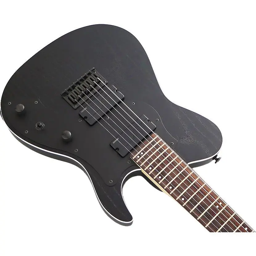 Електрогітара FGN JIL73-ASH-DER Iliad Dark Evolution Series Open Pore Black [130817] - фото 4