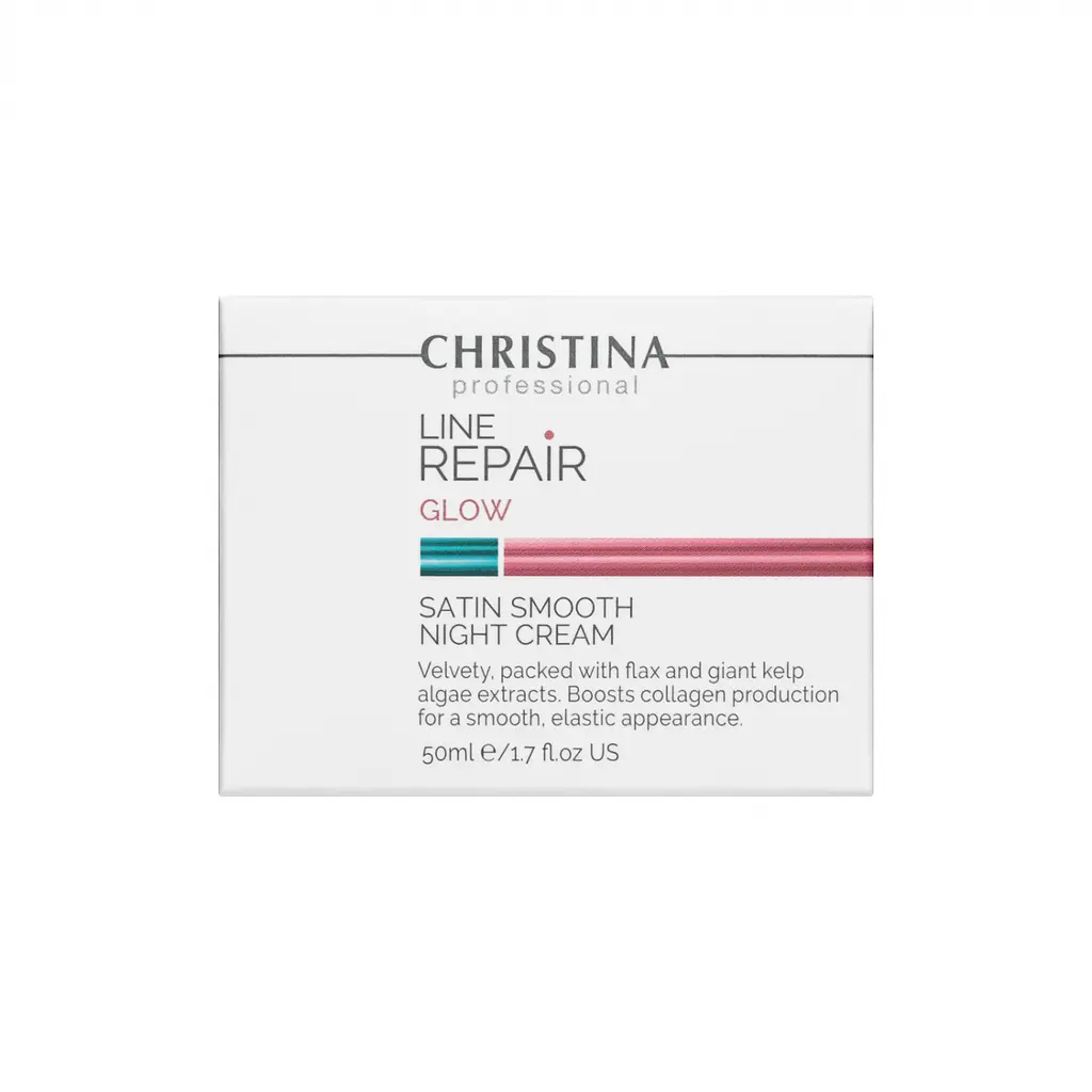 Нічний крем Christina Line Repair Glow Satin Smooth Night Cream Гладкість сатину 50 мл - фото 3