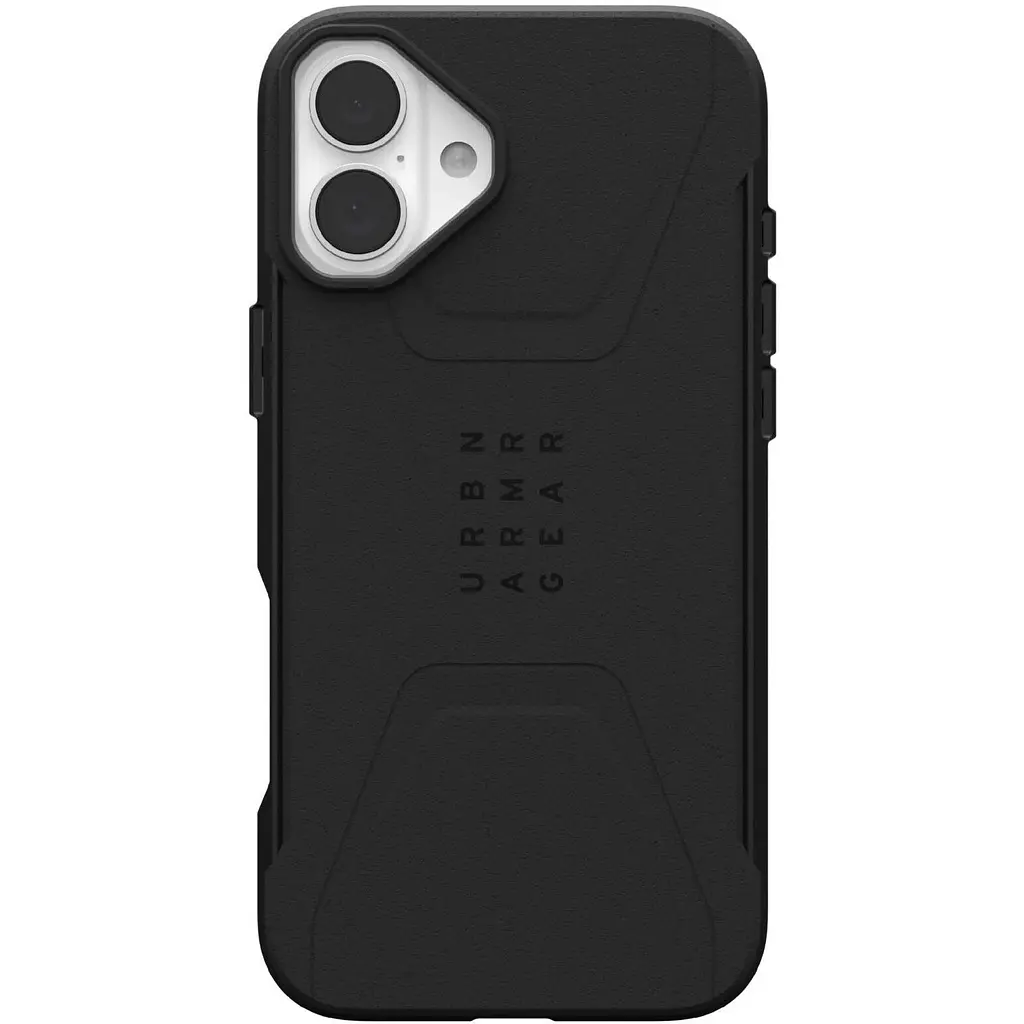 Оригінальний протиударний чохол UAG Civilian MagSafe для Iphone 16 Plus (6.7") Black 114443114040 - фото 6
