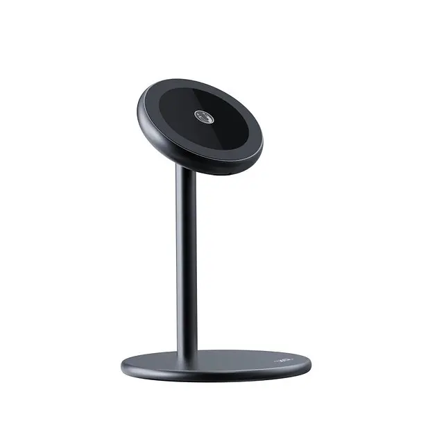 Держатель для телефона с функцией Fast charge XO (CX007) Magnetic 15W настольный черный - фото 3