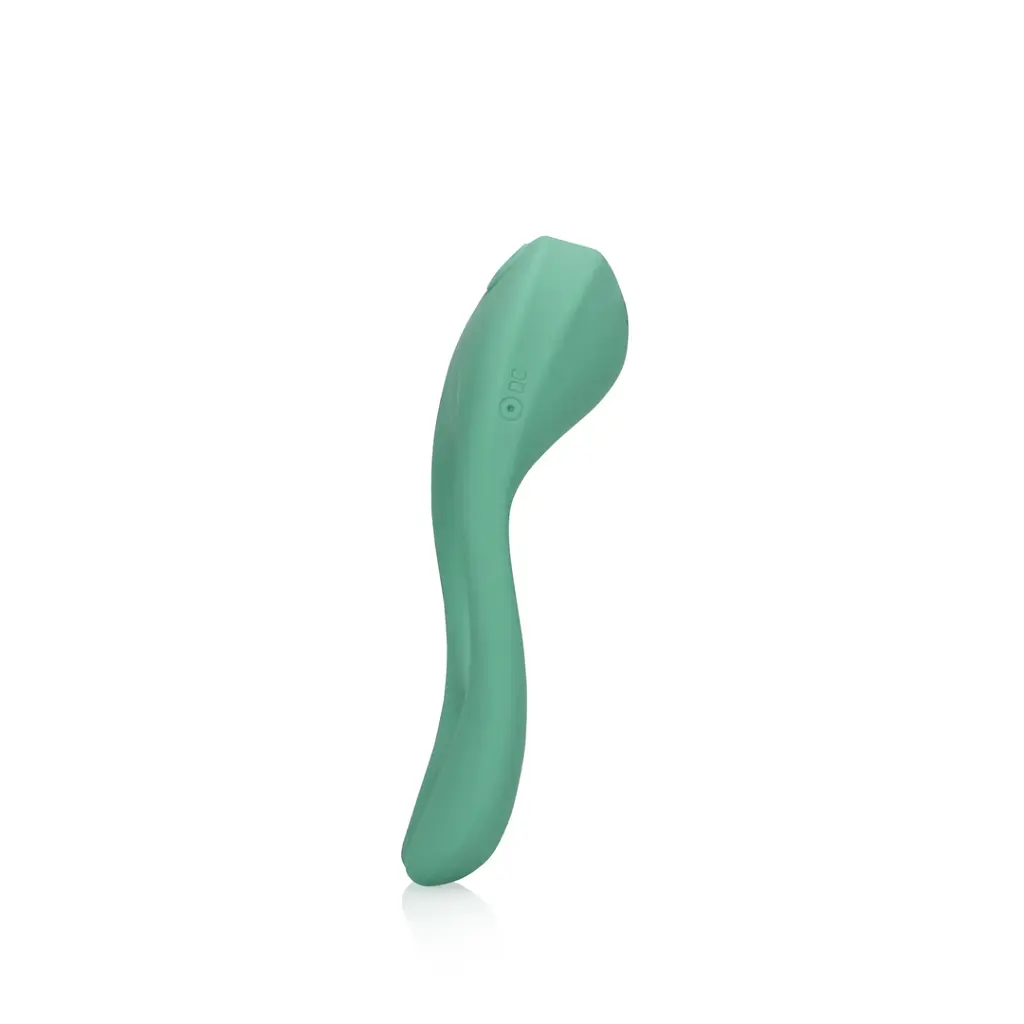 Кільце ерекційне Loveline Pointed Cock Ring 10.7 см (зелений) - фото 9