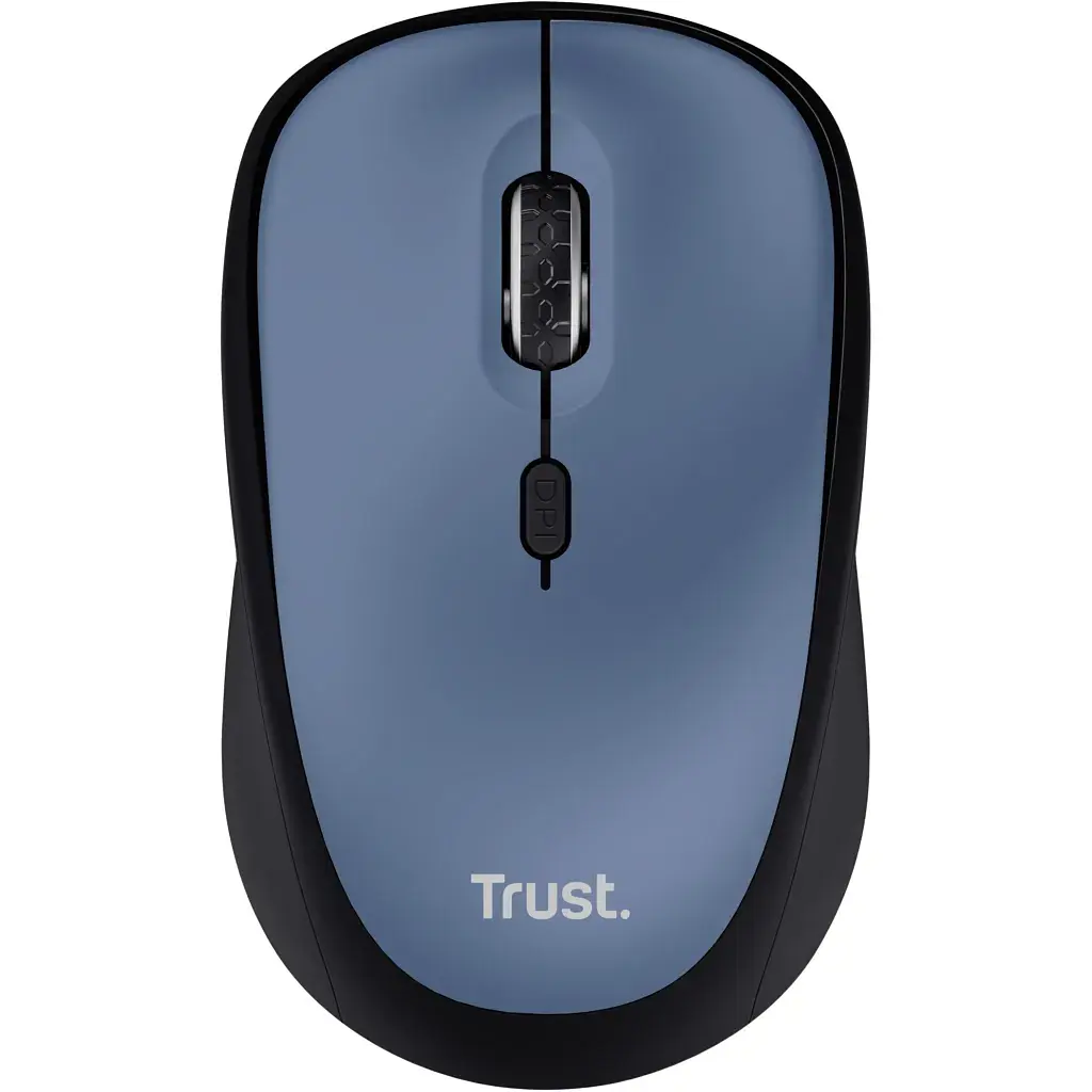 Мишка Trust Yvi+ Silent Wireless Dark Blue (25514) - фото 2