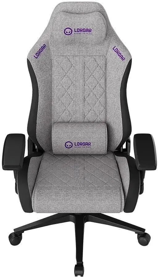 Ігрове крісло Lorgar CHA41 Premium Anti-Stain Fabric Grey (LRG-CHA41-GY) - фото 4