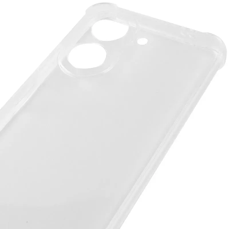 TPU чохол GETMAN Ease logo посилені кути Full Camera для Xiaomi Redmi A5 / Poco C71 Безбарвний (прозорий) - фото 3