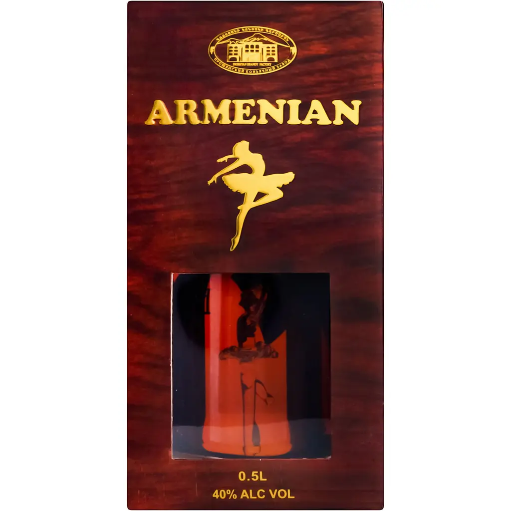 Бренді Proshyan Armenian Хент 15 років 40% 0.5 л в коробці - фото 4