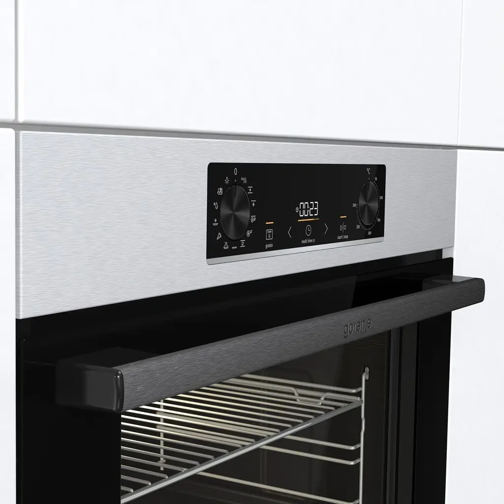 Духовой шкаф Gorenje электрический 77 л, A, нержавеющая сталь - фото 7