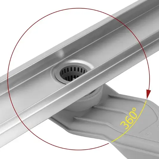 Трап для душу Rea Neox 60 Superflow brushed steel 2в1 REA-G2705 - фото 2