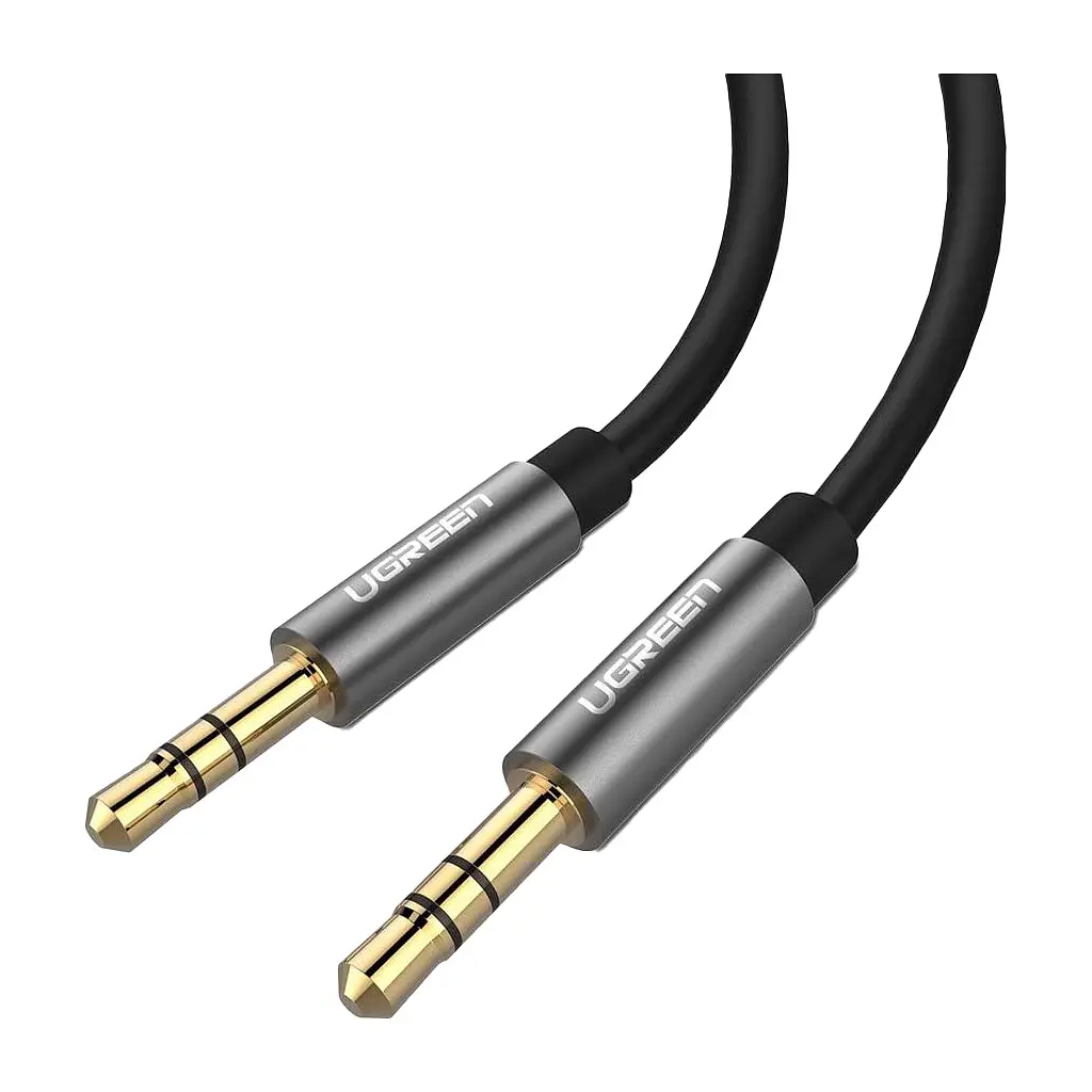 Кабель мультимедійний 3.5mm M to 3.5mm M 3.0m AV119 black Ugreen (10736) - фото 3