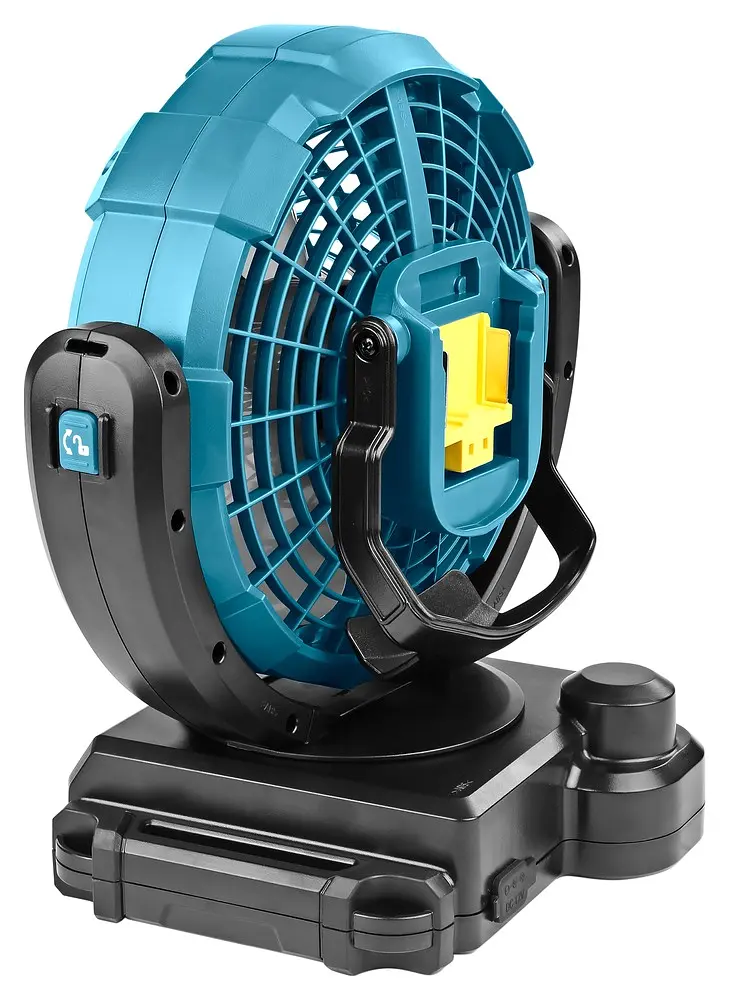 Вентилятор акумуляторний Makita DCF102Z (180 мм, 120-180 м/хв, LXT, AC, без акумуляторів та зарядного пристрою) - фото 6