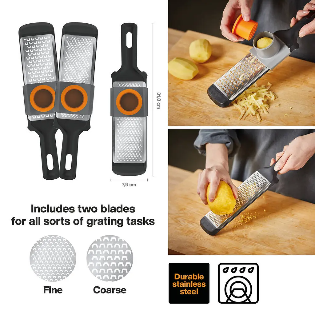 Набір тертки Fiskars Functional Form 2 шт (1014413) - фото 10