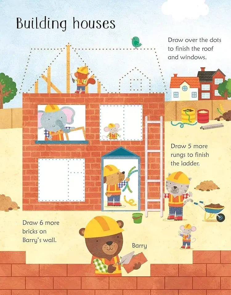 Building Site Activities. Wipe-Clean - фото 2