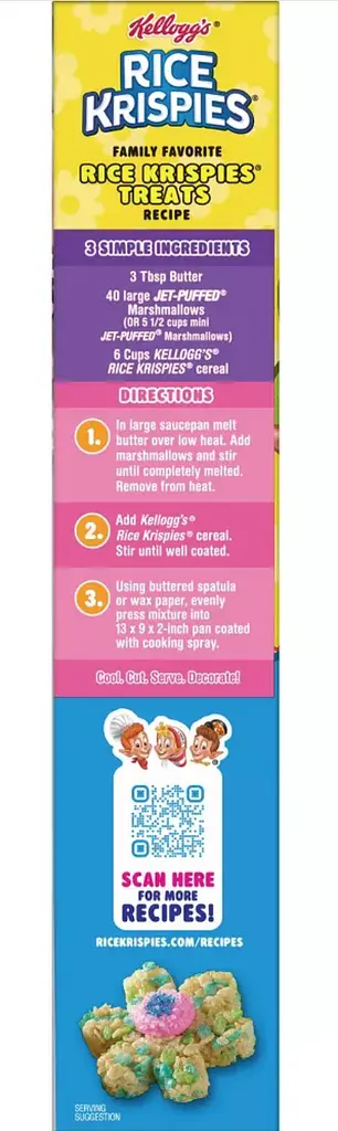 Сухий сніданок Kellogg's Rice Krispies Spring Breakfast Cereal 348г - фото 6