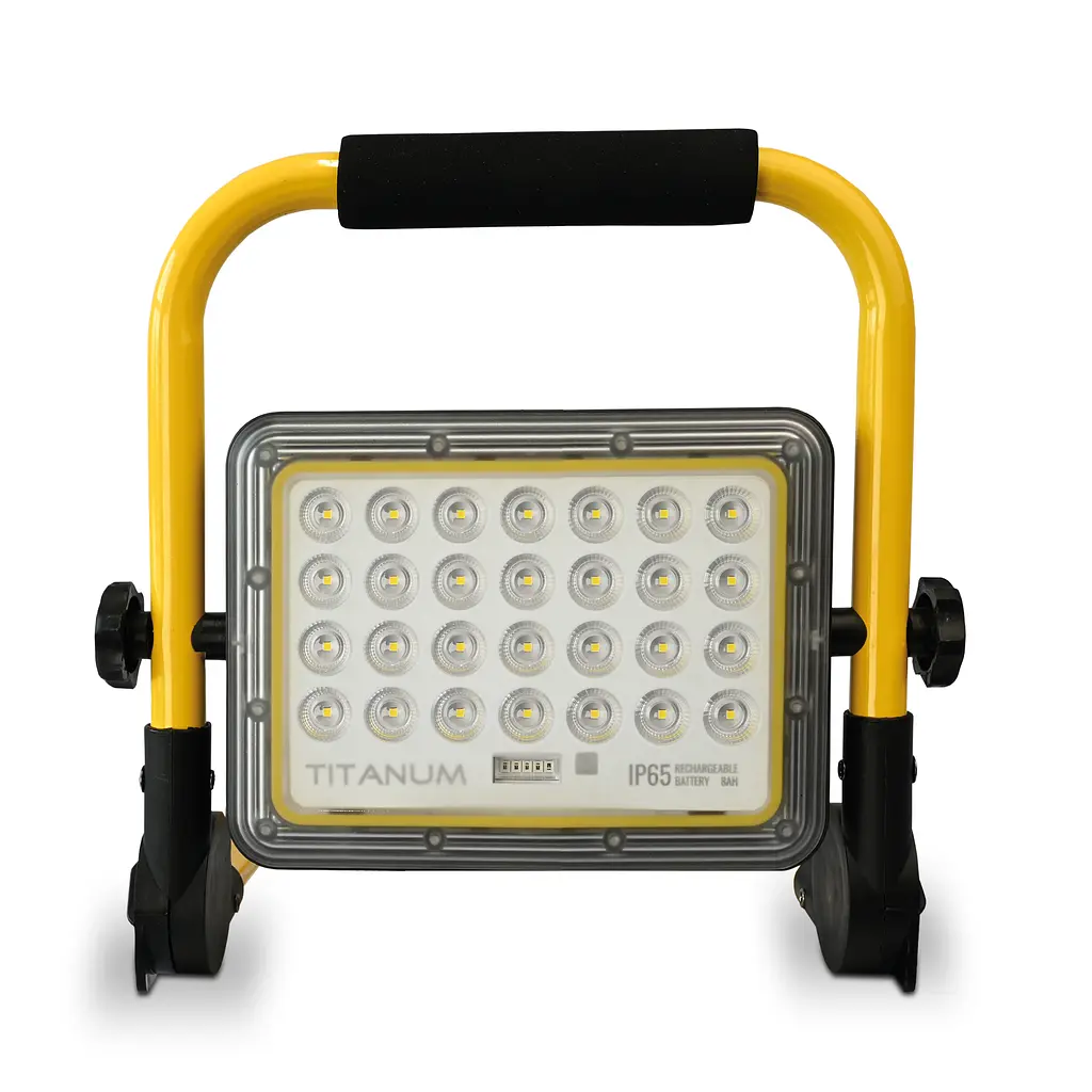 LED прожектор акумуляторний Titanum 20W 1000Lm 5000K (27549-000) - фото 3