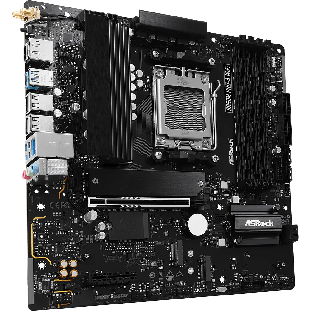 Материнська плата ASRock B850M Pro-A WiFi Socket AM5 - фото 5