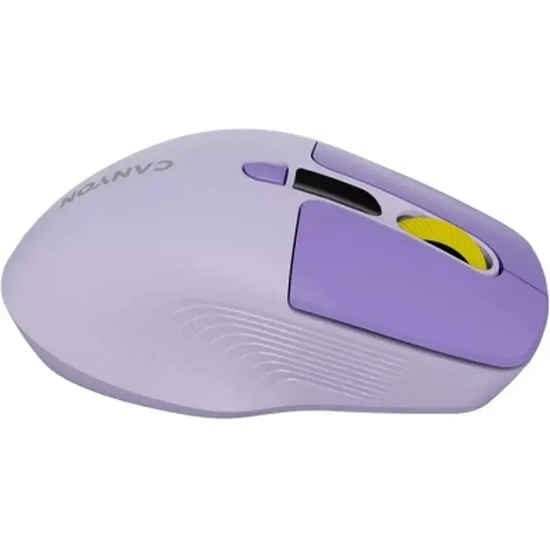 Мишка Canyon MW-26 LCD Silent Wireless/Bluetooth Violet (CNS-CMSW26V) - фото 7