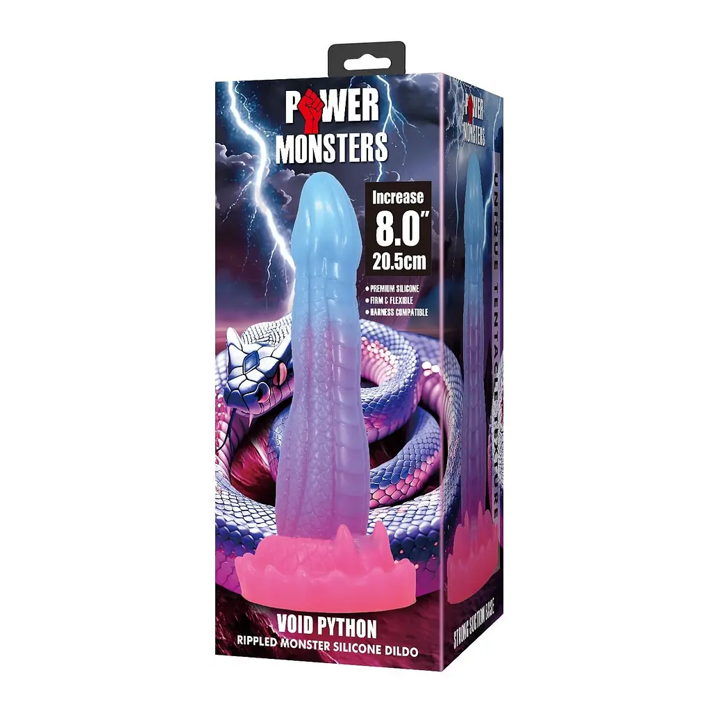 Фалоімітатор Power Monsters Void Python, 20.5 см (мульті) - фото 9