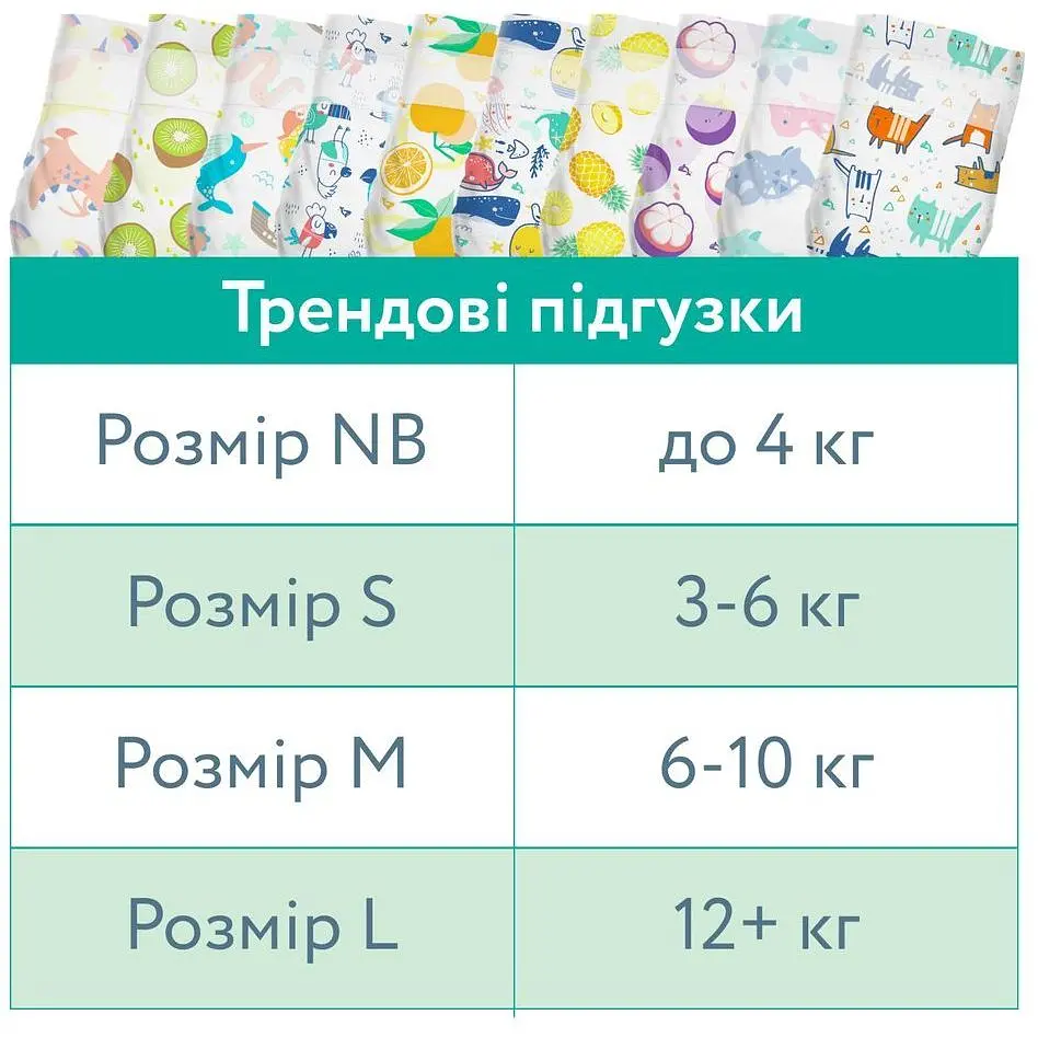 Підгузки Offspring розмір NB до 4 кг 3 шт. (DP-OI-FTT-NB3P) - фото 8