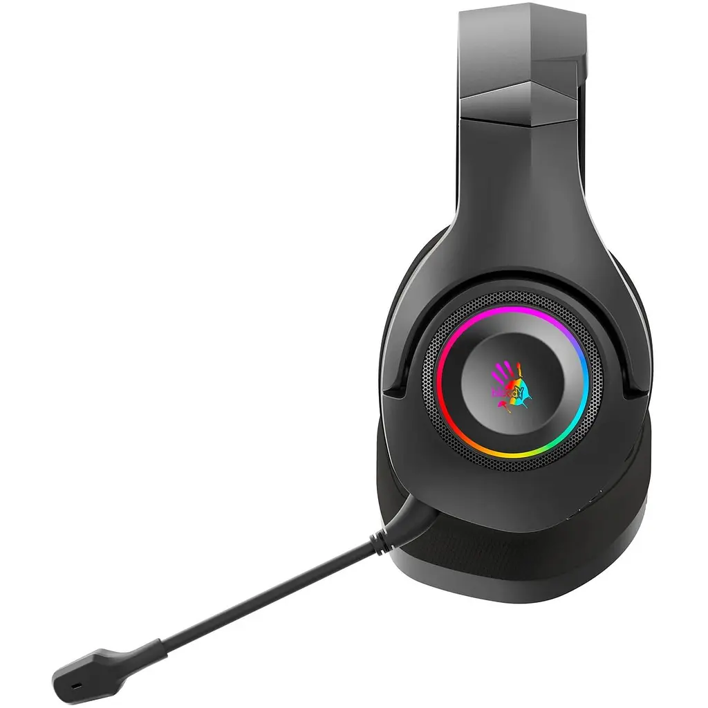 Ігрова гарнітура Bloody A4Tech GR270 RGB Bluetooth v5.2 + 2.4GHz + 3.5 Jack Black (GR270 (Black)) - фото 7