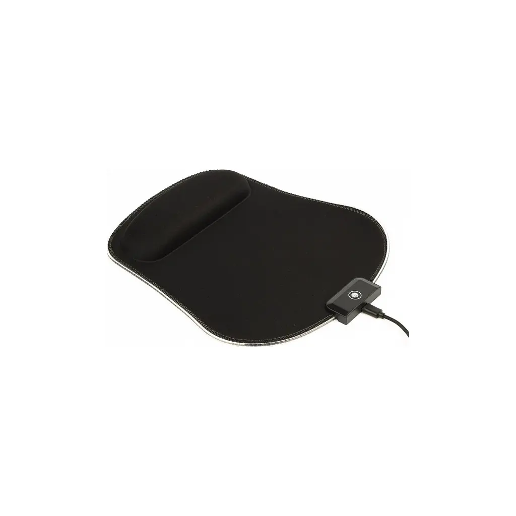 Килимок для мишки Maxxter MMP-LEDPAD-BK RGB Black (MMP-LEDPAD-BK) - фото 3