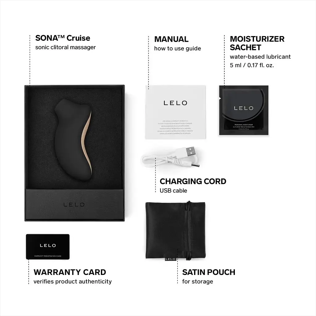 Звуковий стимулятор Lelo Sona Cruise Black - фото 3