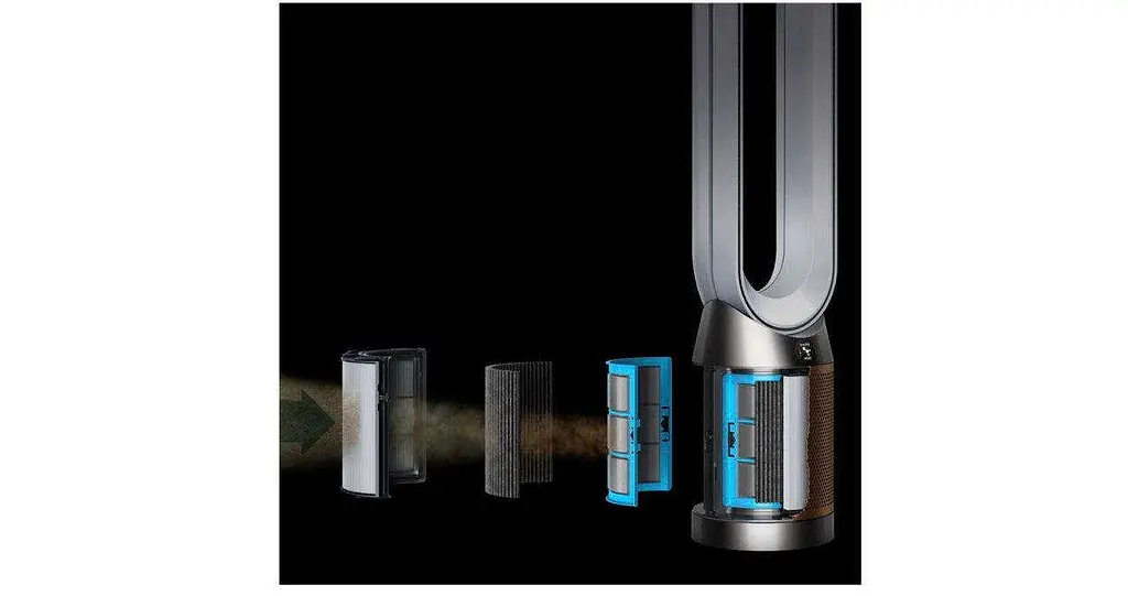 Воздухоочиститель Dyson Purifier Cool Formaldehyde TP09 White/Gold (369876-01) - фото 7