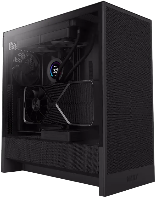 Корпус NZXT H5 Flow (2024) Black (CC-H52FB-01) - фото 6