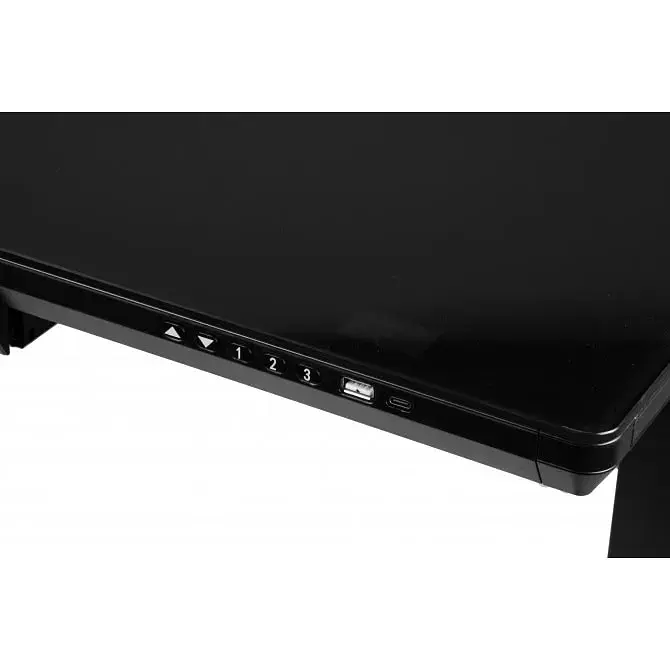 Комп'ютерний ігровий стіл Barsky StandUp Glass Black (BST-11NEW) [111790] - фото 6