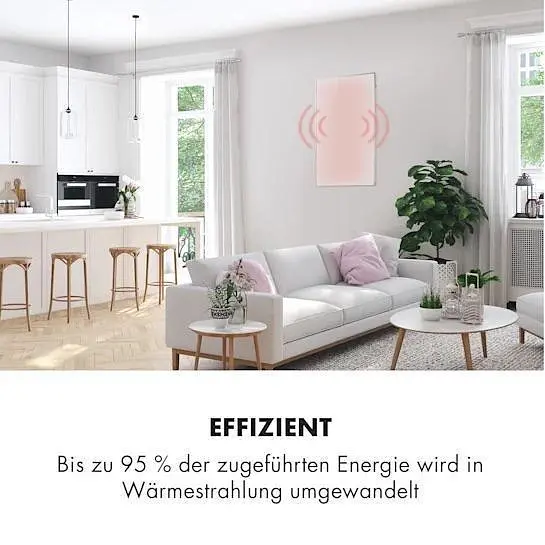 Инфракрасный обогреватель Klarstein Wonderwall 60 (10032810) - фото 7