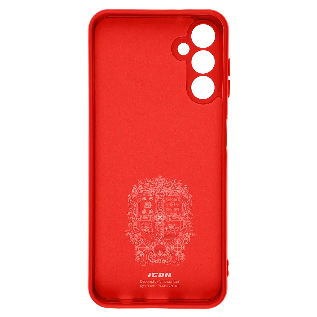 Чехол ArmorStandart ICON для Samsung A14 4G / A14 5G Camera cover Red (ARM66170) - фото 2