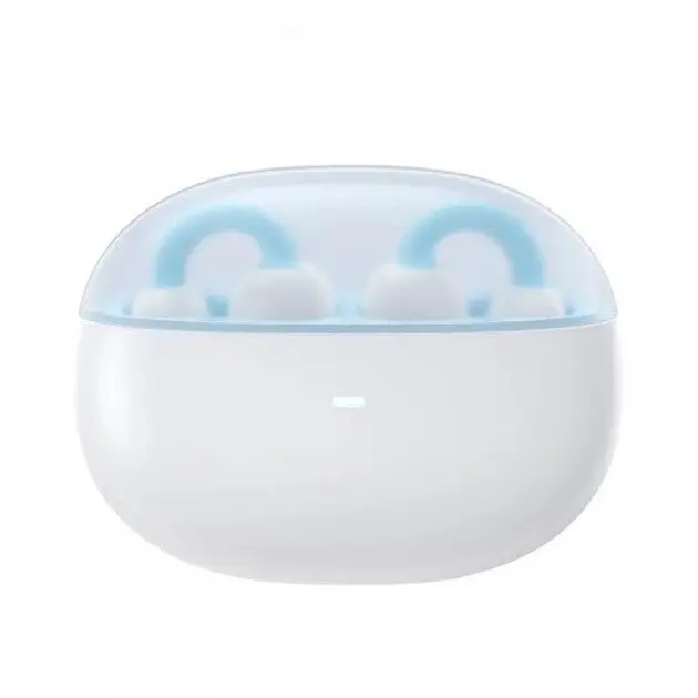 Наушники беспроводные Baseus AirGo 1 Ring Open-Ear TWS Earbuds белые A00069201223-00 - фото 2