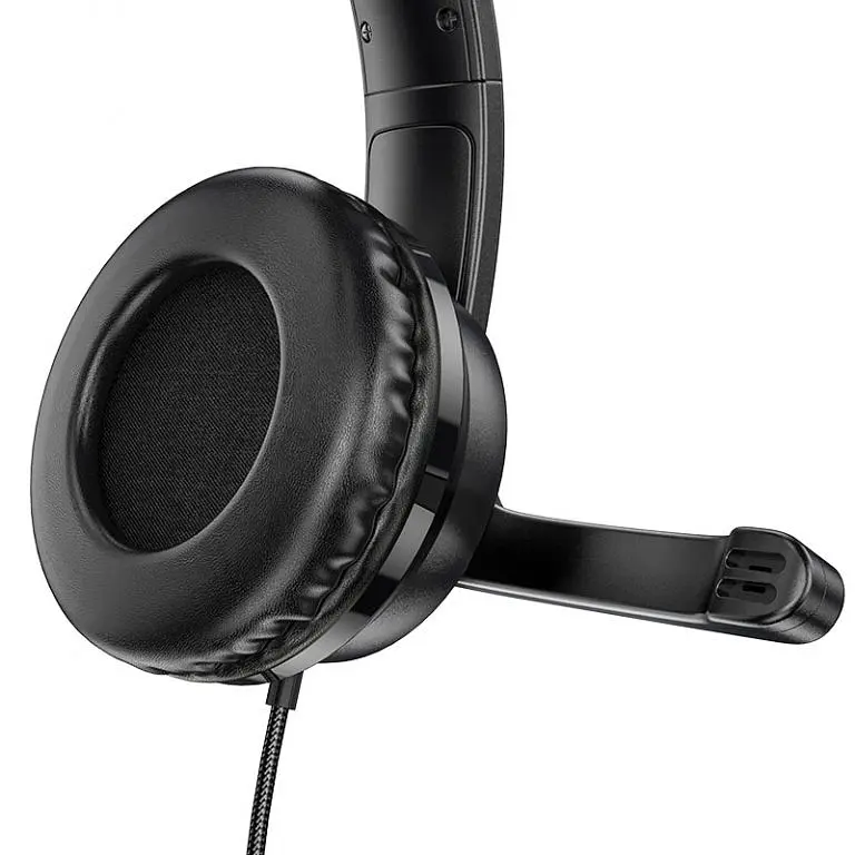Навушники ігрові HOCO W103 Magic tour gaming headphones Black - фото 4