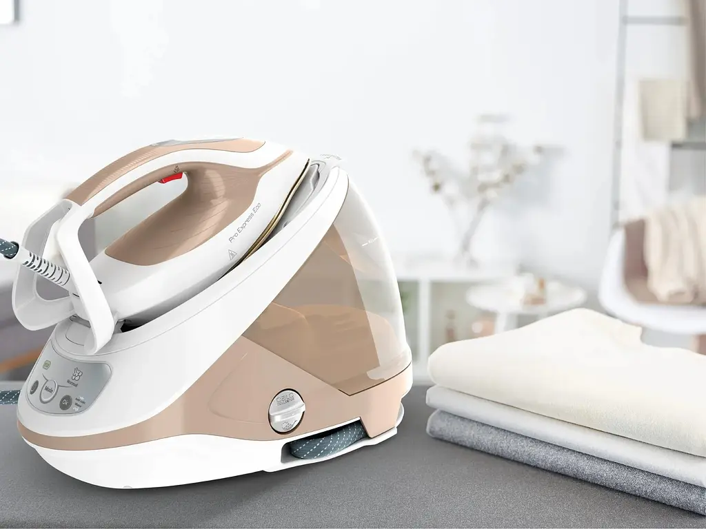 Tefal Утюг-парогенератор Pro Express Eco, 2200Вт, 1800мл, паровой удар -550гр, постоянный пар - 140гр, бело-золотой - фото 8