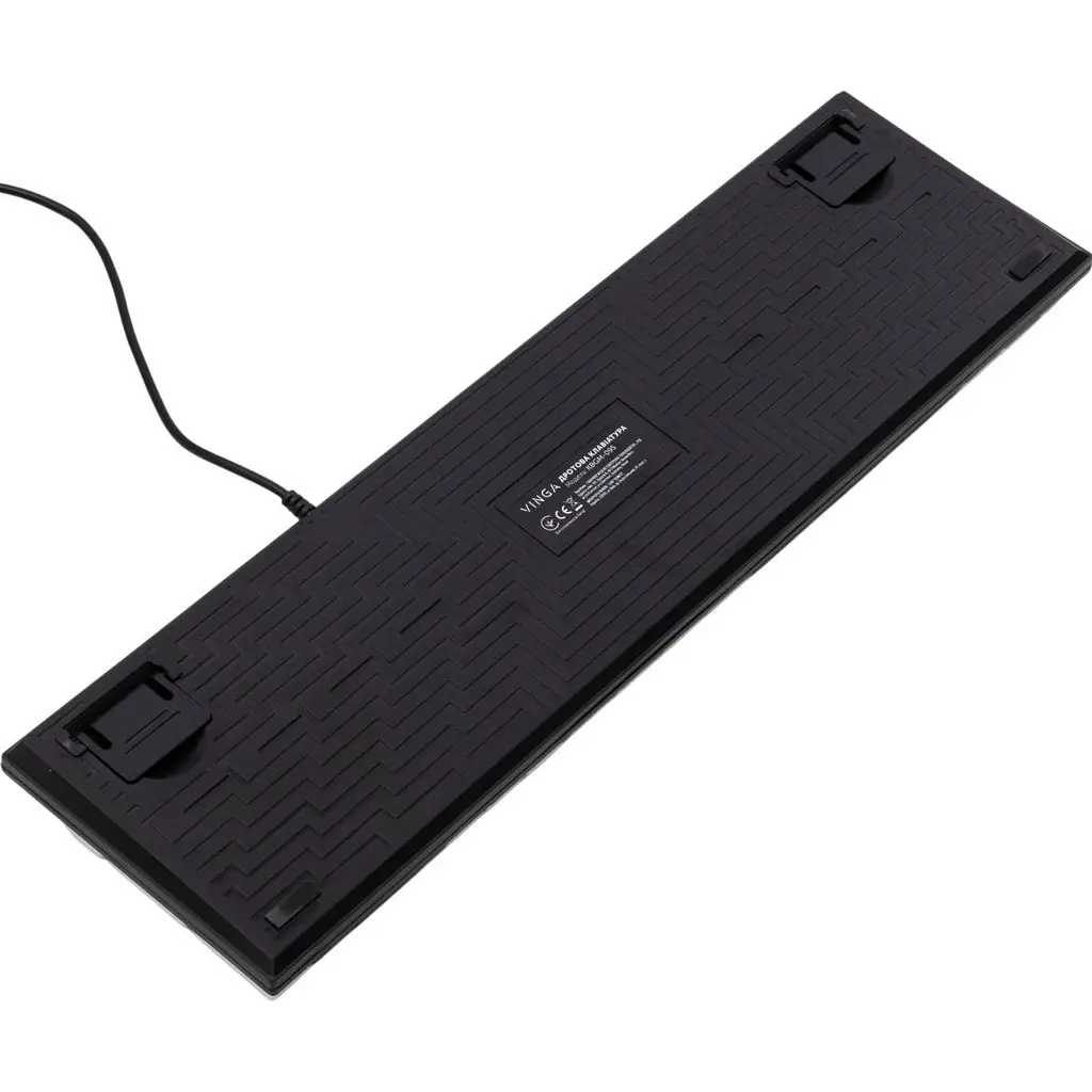 Клавіатура Vinga KBGM-095 LED Orange Switch White/Black (KBGM-095Y) [160692] - фото 4
